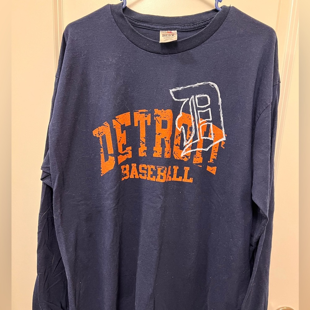 🐅⚾️Detroit Tigers Long Sleeve Shirt